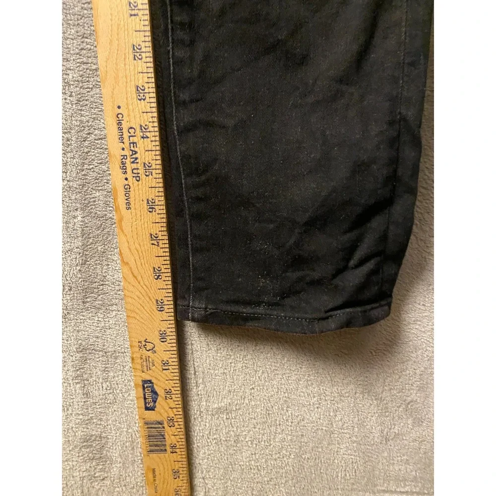 American Eagle AirFlex+ Slim Jeans Men's 38x32 Black Stretch Denim Flex Comfort